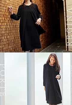 [レジーナポルテ サイズL] 喪服 礼服 ブラックフォーマル レディース Amazon.co.jp: [レジーナポルテ] 喪服 礼服 レディース ブラック